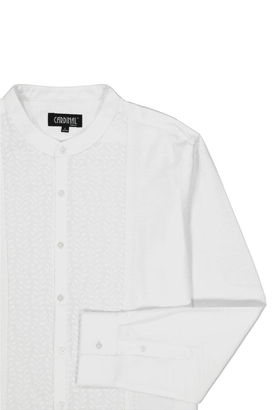 CARDINAL FORMAL KOKO SHIRT 40 (WHITE)