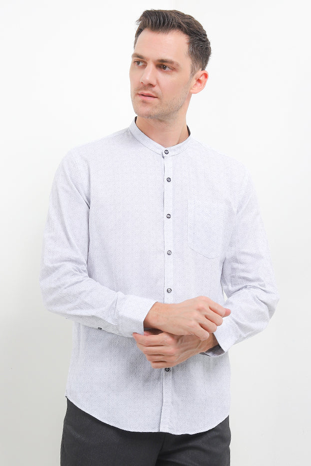 Cardinal Kemeja Koko Lengan Panjang F0379J04C