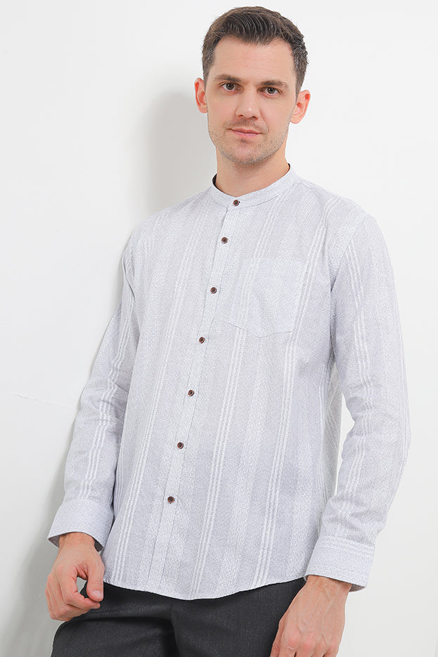 Cardinal Kemeja Koko Lengan Panjang F0382J04C