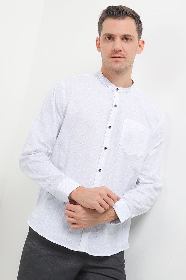 Cardinal Kemeja Koko Lengan Panjang F0384J02E