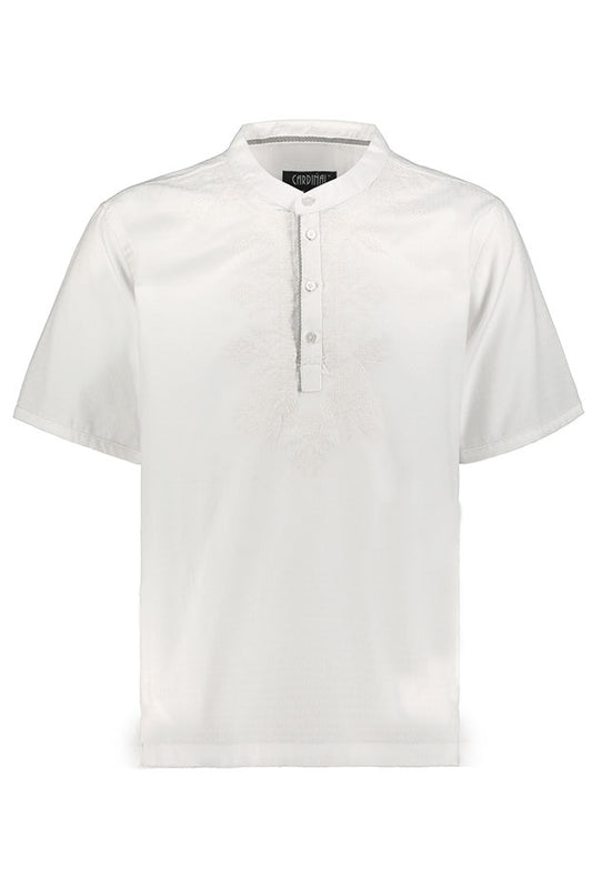 CARDINAL FORMAL KOKO SHIRT 42 (WHITE)