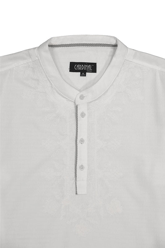 CARDINAL FORMAL KOKO SHIRT 42 (WHITE)