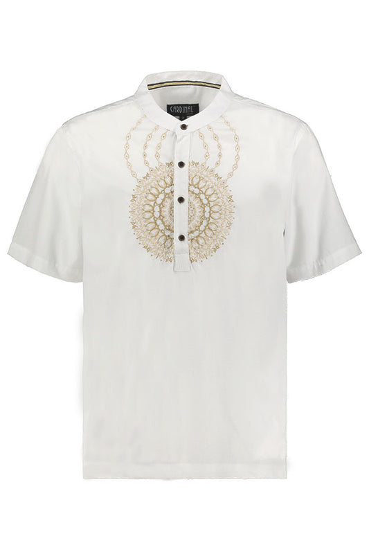 CARDINAL FORMAL KOKO SHIRT 43 (WHITE)