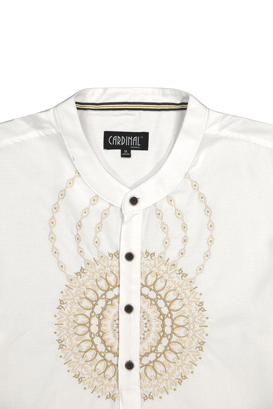 CARDINAL FORMAL KOKO SHIRT 43 (WHITE)
