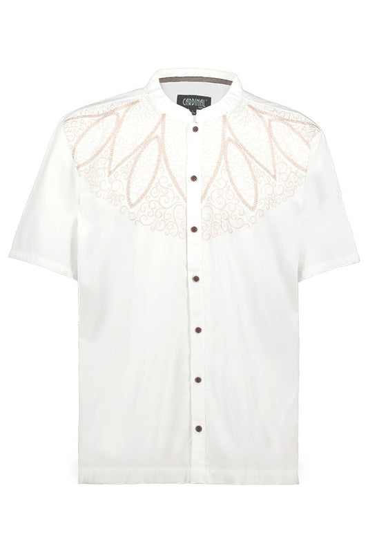 CARDINAL FORMAL KOKO SHIRT 46 (WHITE)