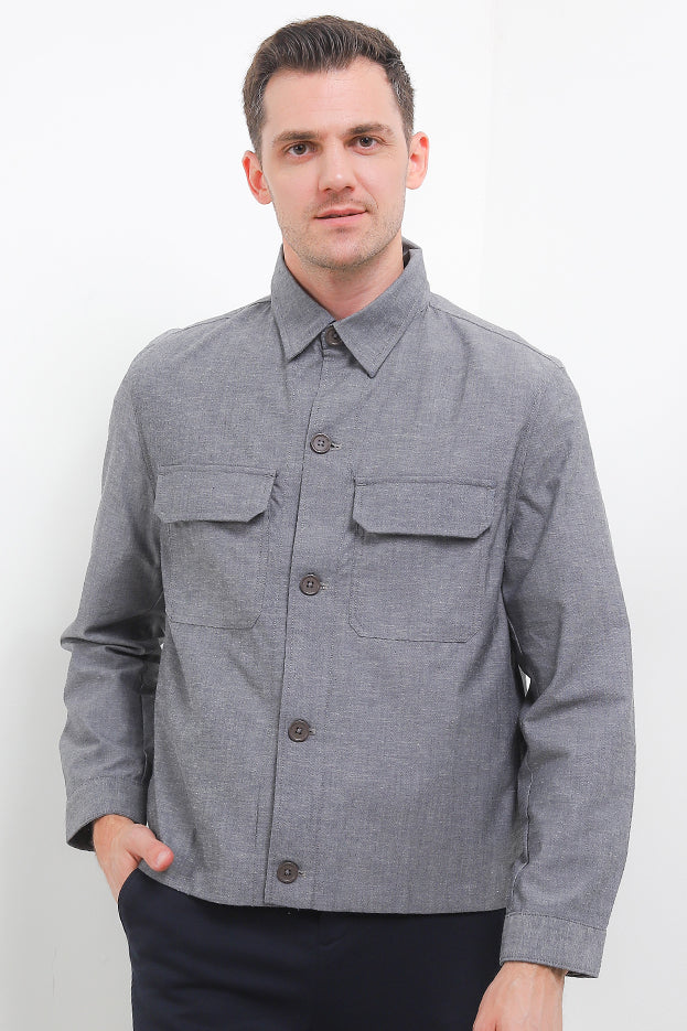 Cardinal Jaket Slim Fit Pria F0040J04B