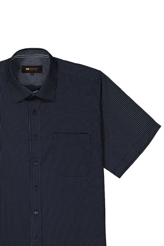 CARDINAL FORMAL KEMEJA TANGAN PENDEK 2 (NAVY)