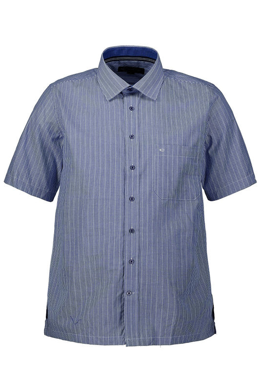 CARDINAL FORMAL SHORT SLEEVE SHIRT 3 (BLUE)
