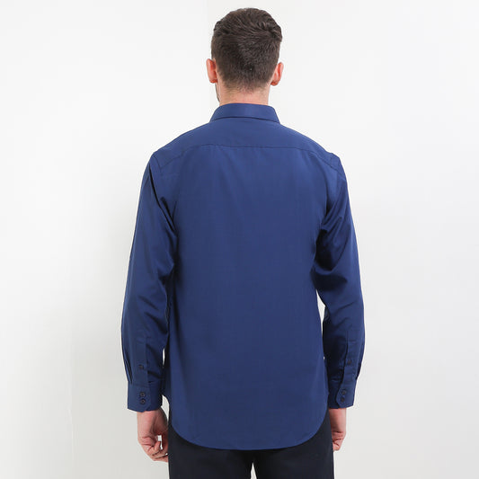Cardinal Kemeja Lengan Panjang Semi Fit Pria F2384J02H