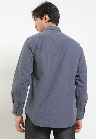 Cardinal Kemeja Semi Fit Pria F2401J02H
