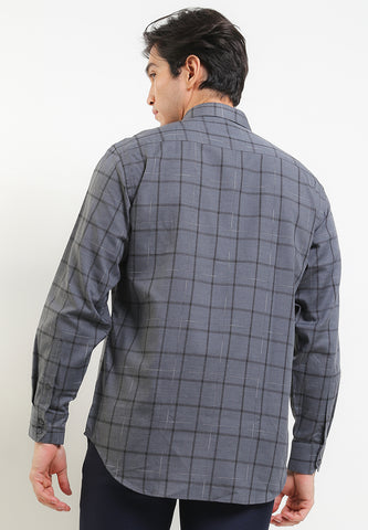 Cardinal Kemeja Semi Fit Pria F2406J04E