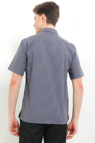 Cardinal Kemeja Lengan Pendek Semi Fit Pria F2418P04B