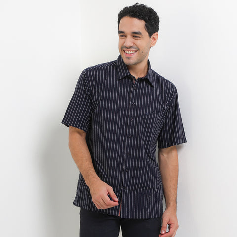 Cardinal Kemeja Lengan Pendek Semi Fit Pria F2420P02H