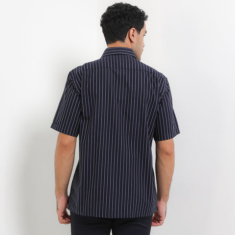 Cardinal Kemeja Lengan Pendek Semi Fit Pria F2420P02H