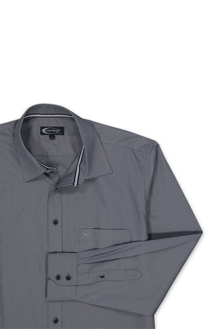 Cardinal Kemeja Lengan Panjang Semi Fit Pria F2430J04B