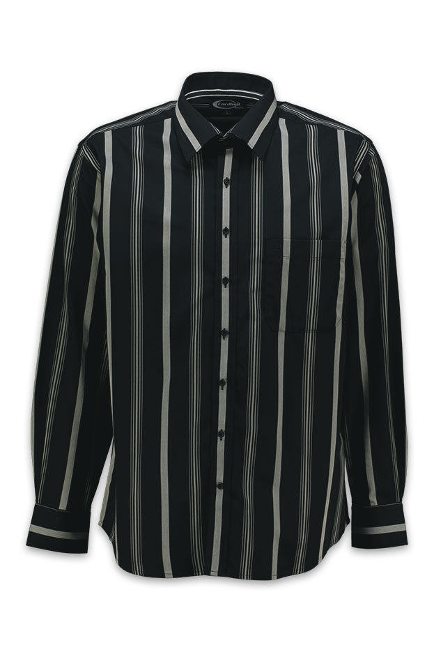 Cardinal Kemeja Lengan Panjang Semi Fit Pria F2435J01A