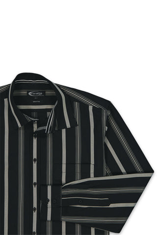 Cardinal Kemeja Lengan Panjang Semi Fit Pria F2435J01A