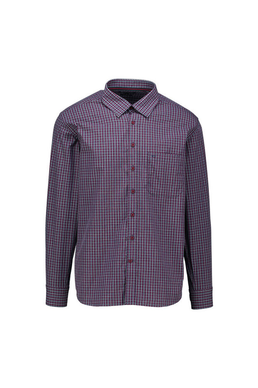Cardinal Kemeja Lengan Panjang Semi Fit Pria F2436J11F