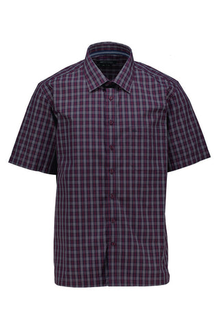 Cardinal Kemeja Lengan Pendek Semi Fit Pria F2438P11F