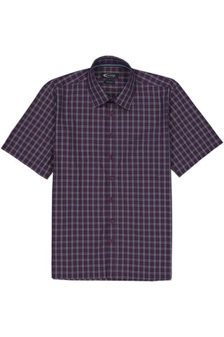 Cardinal Kemeja Lengan Pendek Semi Fit Pria F2438P11F
