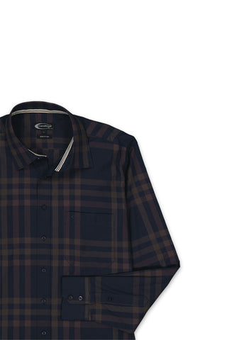 Cardinal Kemeja Lengan Panjang Semi Fit Pria F2440J02H