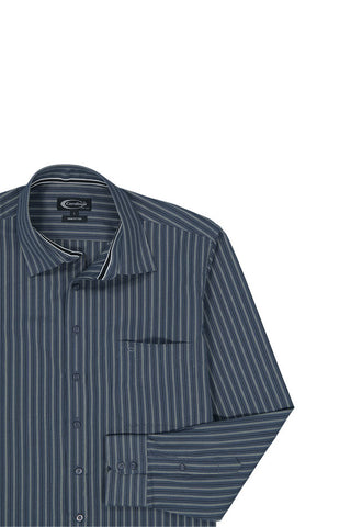 Cardinal Kemeja Lengan Panjang Semi Fit Pria F2442J04B
