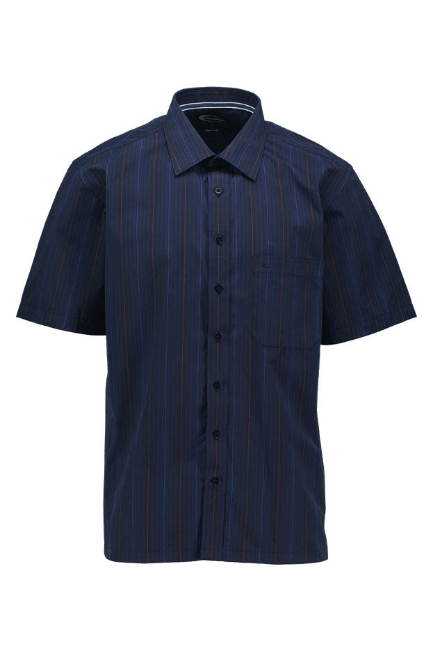 Cardinal Kemeja Lengan Pendek Semi Fit Pria F2443P01C