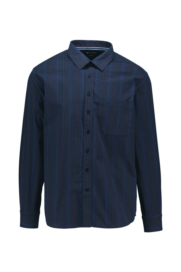 Cardinal Kemeja Lengan Panjang Semi Fit Pria F2446J01C