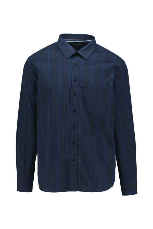 Cardinal Kemeja Lengan Panjang Semi Fit Pria F2446J01C