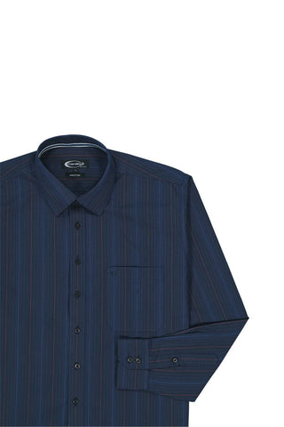 Cardinal Kemeja Lengan Panjang Semi Fit Pria F2446J01C