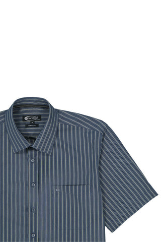 Cardinal Kemeja Lengan Pendek Semi Fit Pria F2447P04B