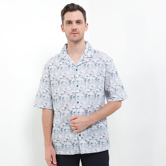 Cardinal Kemeja Lengan Pendek Semi Fit Pria F2448P08D