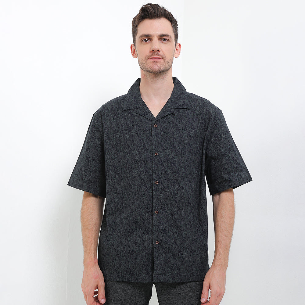 Cardinal Kemeja Lengan Pendek Semi Fit Pria F2450P01E