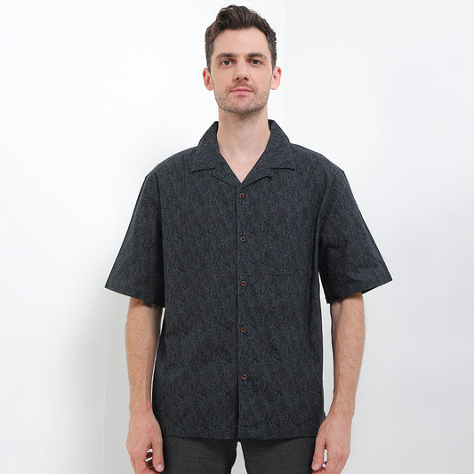 Cardinal Kemeja Lengan Pendek Semi Fit Pria F2450P01E