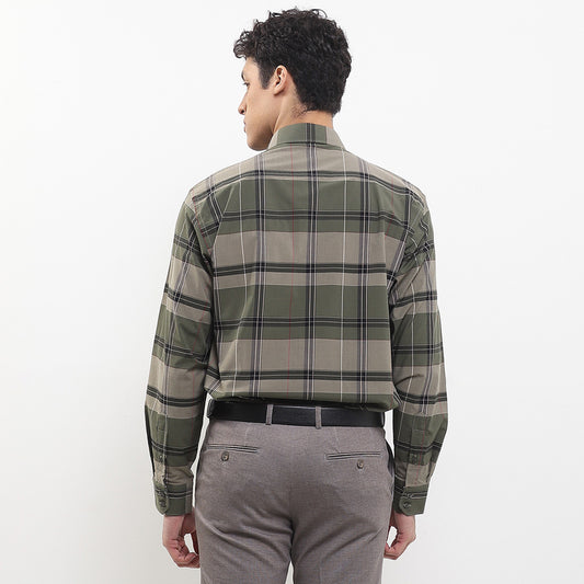 Cardinal Kemeja Lengan Panjang Semi Fit Pria F0000J06A