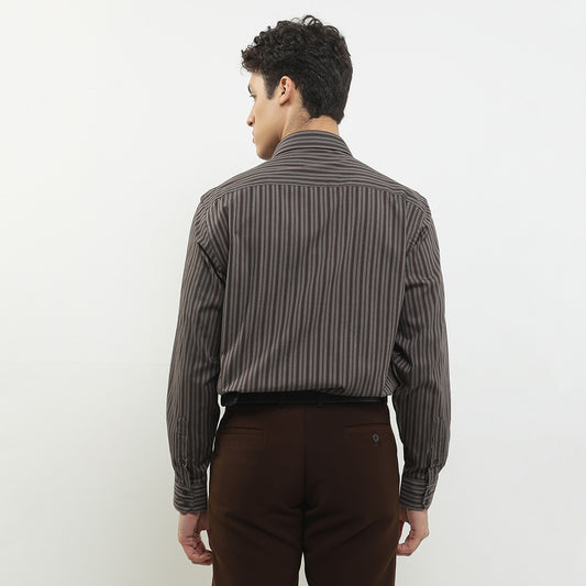 Cardinal Kemeja Lengan Panjang Semi Fit Pria F0012J04D
