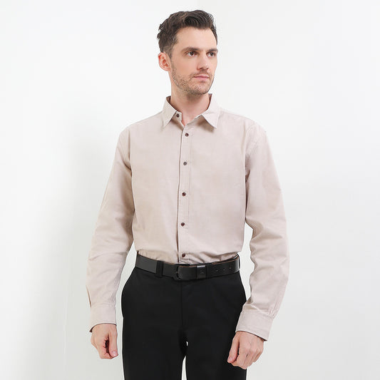 Cardinal Kemeja Lengan Panjang Relaxed Pria F0001J03A