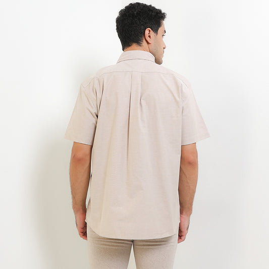 Cardinal Kemeja Lengan Pendek Relaxed Pria F0001P03A