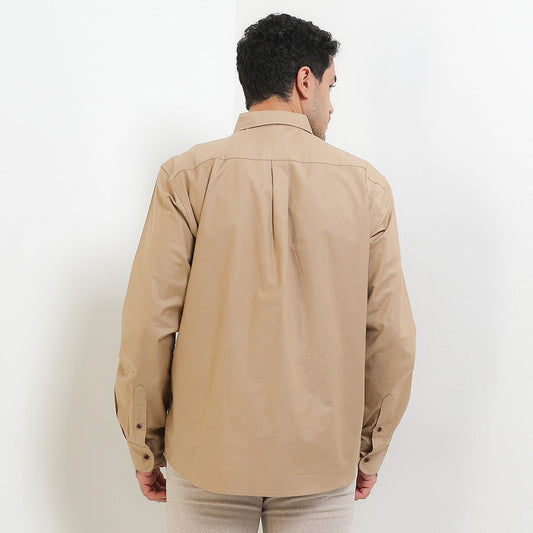 Cardinal Kemeja Lengan Panjang Relaxed Pria F0003J03E
