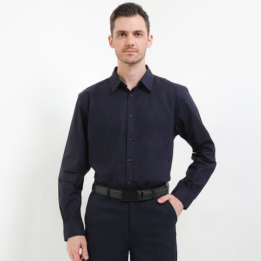 Cardinal Kemeja Lengan Panjang Relaxed Pria F0004J02H