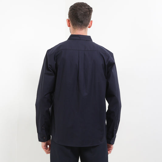 Cardinal Kemeja Lengan Panjang Relaxed Pria F0004J02H