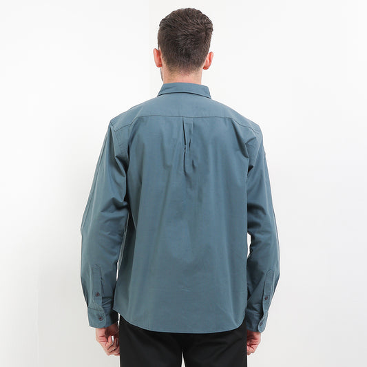 Cardinal Kemeja Lengan Panjang Relaxed Pria F0006J02E