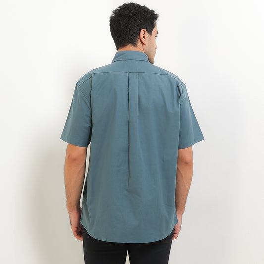 Cardinal Kemeja Lengan Pendek Relaxed Pria F0006P02E