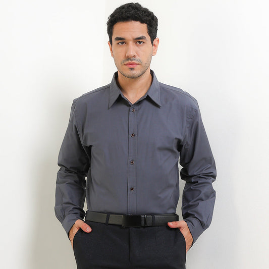 Cardinal Kemeja Lengan Panjang Relaxed Pria F0007J04B