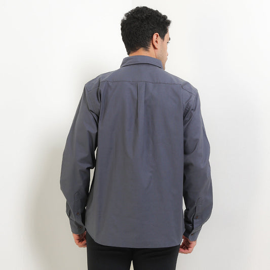 Cardinal Kemeja Lengan Panjang Relaxed Pria F0007J04B