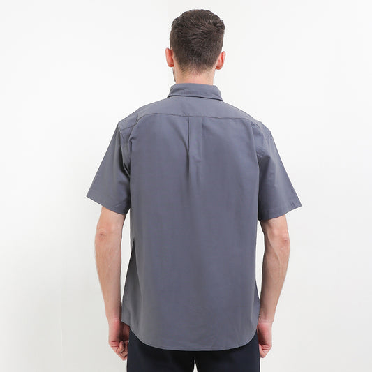 Cardinal Kemeja Lengan Pendek Relaxed Pria F0008P04B