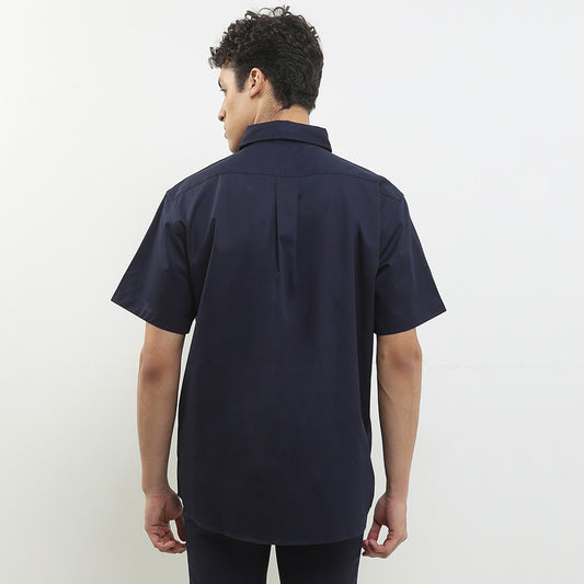 Cardinal Kemeja Lengan Pendek Relaxed Pria F0010P02F