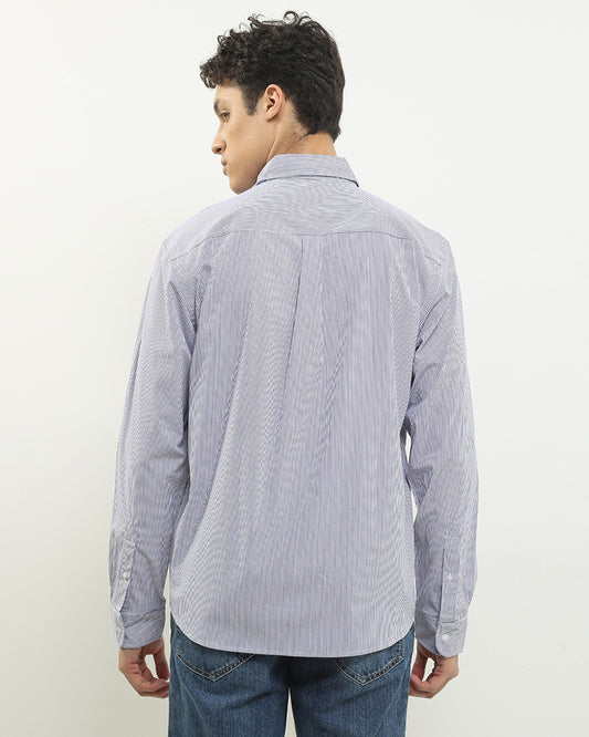 Cardinal Kemeja Lengan Panjang Relaxed Pria F0012J02E