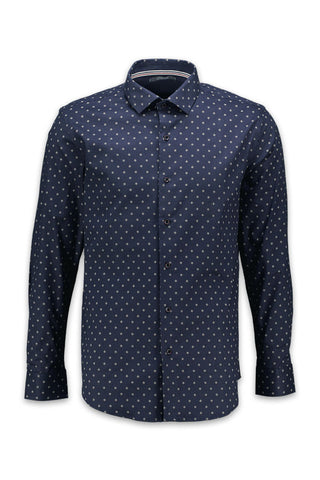 Cardinal Kemeja Lengan Panjang Slim Fit Pria F2331J02E