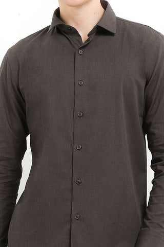 Cardinal Kemeja Lengan Panjang Slim Fit Pria F2348J03E